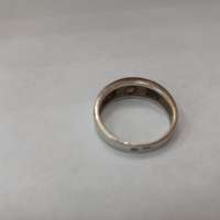 Кольцо серебро 925 3,72g, вес изделия 3.92g, размер 18, 01 камень