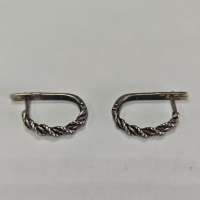 Серьги серебро 925 3,56g, вес изделия 3.56g