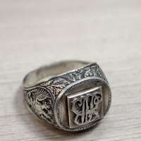 Кольцо серебро 925 11,54g, вес изделия 11.54g, размер 20