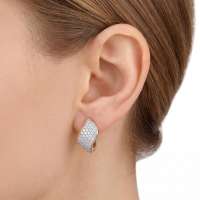 Серьги золото 585 1,56g, вес изделия 2.46g