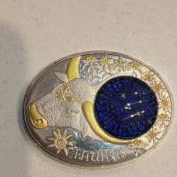 Монета серебро 925 23,16g, вес изделия 24.12g