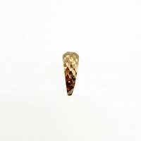 Серьга одна золото 585 0,56g, вес изделия 0.56g