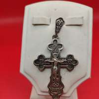 Крест серебро 925 16,52g, вес изделия 16.52g