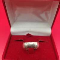 Кольцо серебро 925 4,90g, вес изделия 5.21g, размер 19