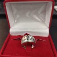 Кольцо серебро 925 3,52g, вес изделия 3.52g, размер 19.5