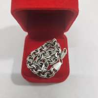 Браслет серебро 925 17,34g, вес изделия 17.44g, длина 20 см