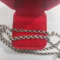 Цепь серебро 925 24,14g, вес изделия 24.24g, длина 54 см