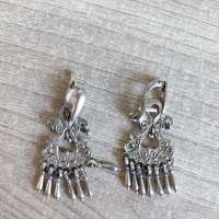 Серьги серебро 925 10,27g, вес изделия 10.27g