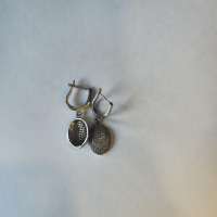 Серьги серебро 925 4,85g, вес изделия 5.2g