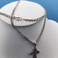 Цепь серебро 925 10,22g, вес изделия 10.22g, длина 46 см