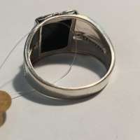 Кольцо серебро 925 4,40g, вес изделия 6.4g