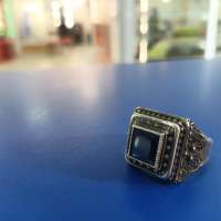 Кольцо серебро 925 4,32g, вес изделия 6.7g, размер 23