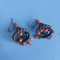 Серьги серебро 925 11,54g, вес изделия 12.82g