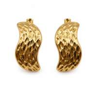 Серьги золото 585 1,28g, вес изделия 1.28g