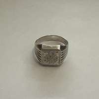 Кольцо серебро 925 4,07g, вес изделия 4.07g, размер 18