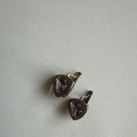 Серьги серебро 925 2,68g, вес изделия 3.87g