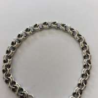 Браслет серебро 925 17,16g, вес изделия 17.36g, длина 23 см