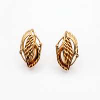 Серьги золото 585 4,50g, вес изделия 4.5g