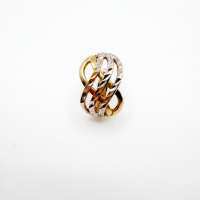 Серьга одна золото 585 2,00g, вес изделия 2g