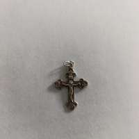 Крест серебро 925 3,38g, вес изделия 3.39g