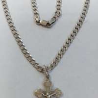 Цепь серебро 925 13,62g, вес изделия 13.72g, длина 56 см