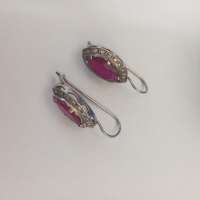 Серьги серебро 925 5,64g, вес изделия 6.78g