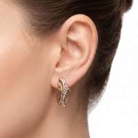 Серьги золото 585 1,99g, вес изделия 1.99g