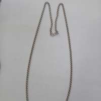 Цепь серебро 925 9,63g, вес изделия 9.73g, длина 60 см