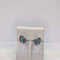 Серьги серебро 925 3,08g, вес изделия 4.52g