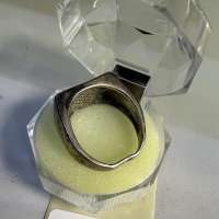 Кольцо серебро 925 7,34g, вес изделия 8.08g, размер 19, 30 камней и более