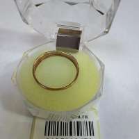 Кольцо золото 585 1,19g, вес изделия 1.37g, размер 18