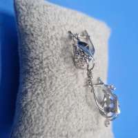 Серьги серебро 925 3,57g, вес изделия 3.57g