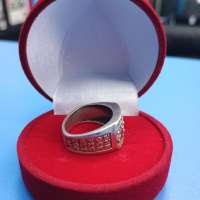 Кольцо серебро 925 7,90g, вес изделия 8.45g, размер 16