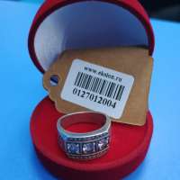 Кольцо серебро 925 7,90g, вес изделия 8.45g, размер 16
