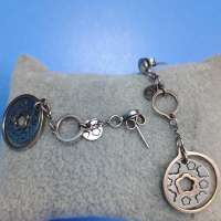 Серьги серебро 925 4,93g, вес изделия 4.93g