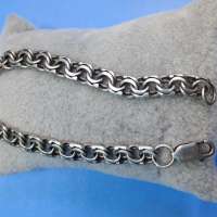 Браслет серебро 925 13,28g, вес изделия 13.28g, длина 19 см, 00 нет камней