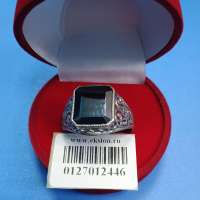 Кольцо серебро 925 5,00g, вес изделия 6.45g, размер 23, 01 камень