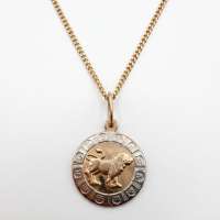 Подвеска золото 585 0,95g, вес изделия 0.95g