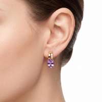 Серьги золото 585 1,65g, вес изделия 2.99g