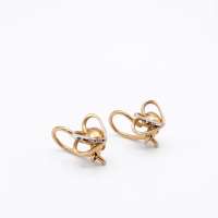 Серьги золото 585 1,18g, вес изделия 1.18g