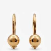 Серьги золото 585 1,15g, вес изделия 1.15g