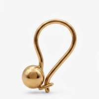 Серьги золото 585 1,15g, вес изделия 1.15g