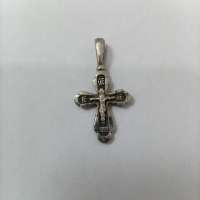 Крест серебро 925 3,50g, вес изделия 3.5g