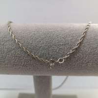 Цепь серебро 925 3,32g, вес изделия 3.42g, длина 40 см