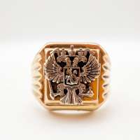 Кольцо золото 585 4,46g, вес изделия 4.46g, размер 21