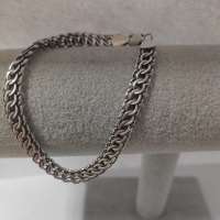 Браслет серебро 925 11,23g, вес изделия 11.34g, длина 22 см
