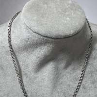 Цепь серебро 925 9,89g, вес изделия 9.9g, длина 50 см, 00 нет камней