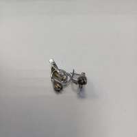 Серьги серебро 925 6,44g, вес изделия 6.5g
