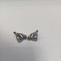 Серьги серебро 925 6,44g, вес изделия 6.5g