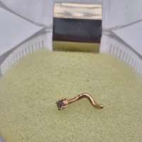 Пирсинг золото 585 0,19g, вес изделия 0.2g